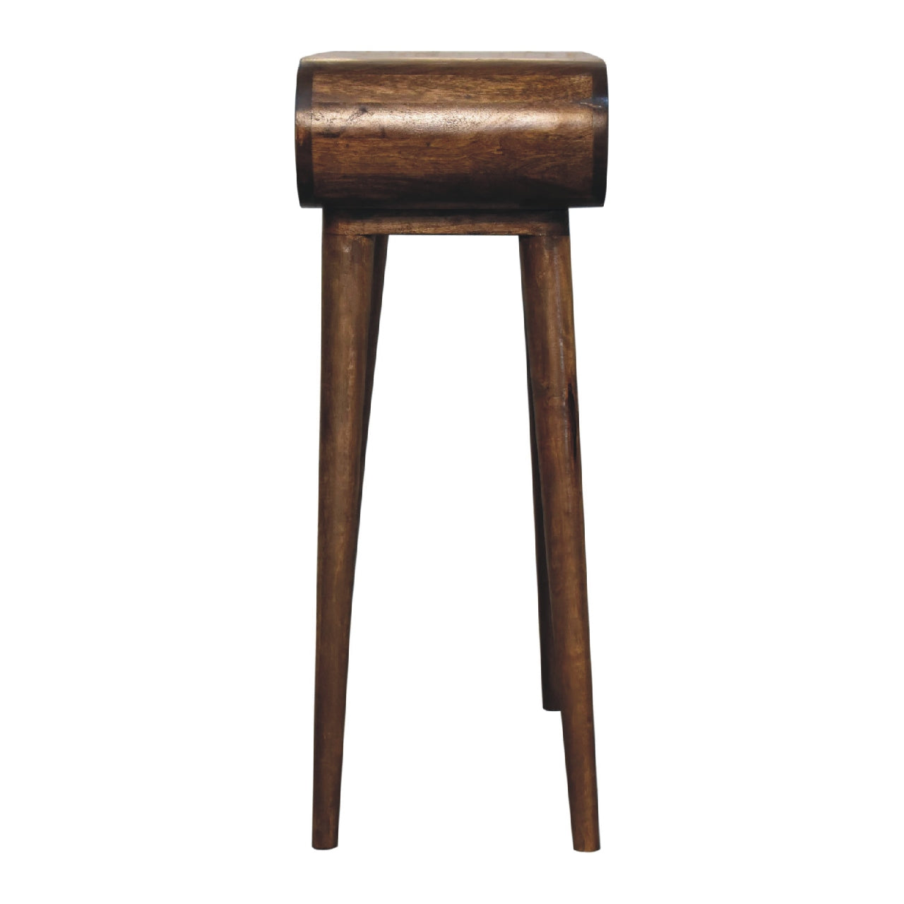 Kleiner, grau gewaschener Konsolentisch „London“