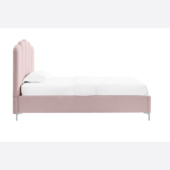 Pink Petal Design Single Bed