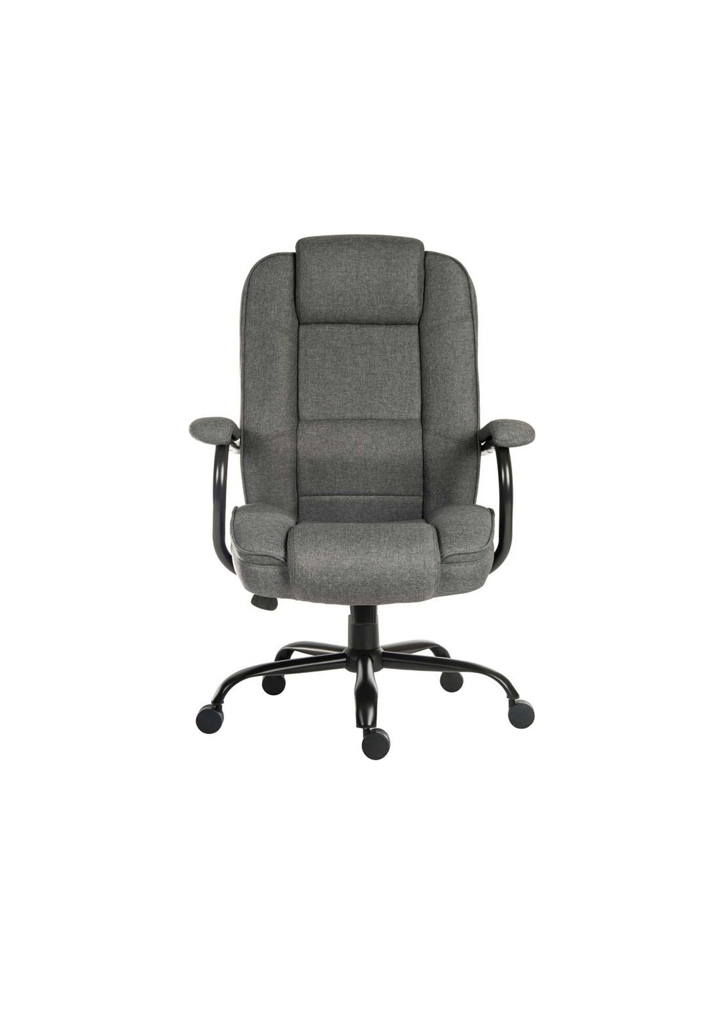 grey fabric office executive chair 