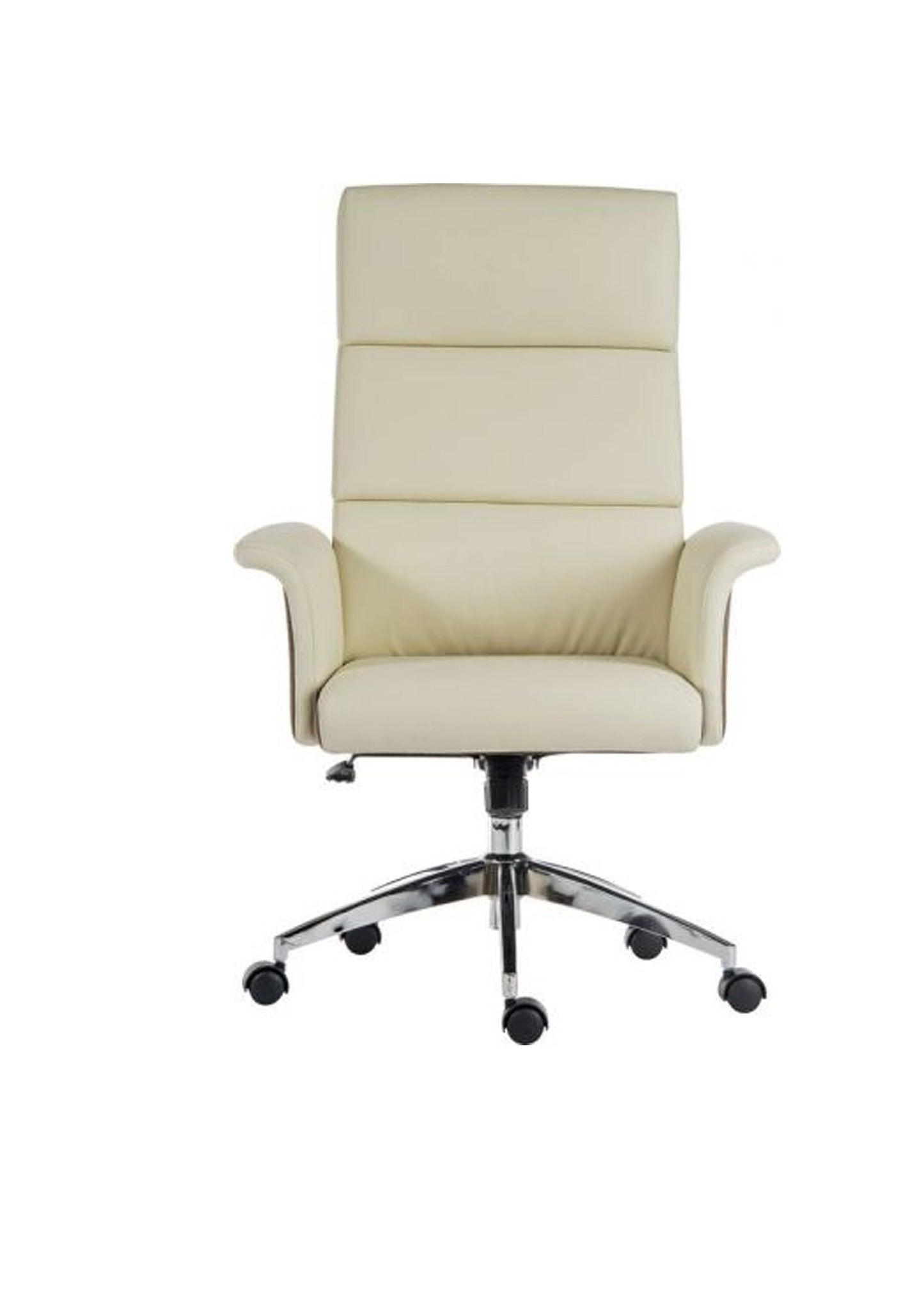Mid-Century Swivel Office Chair With High Back