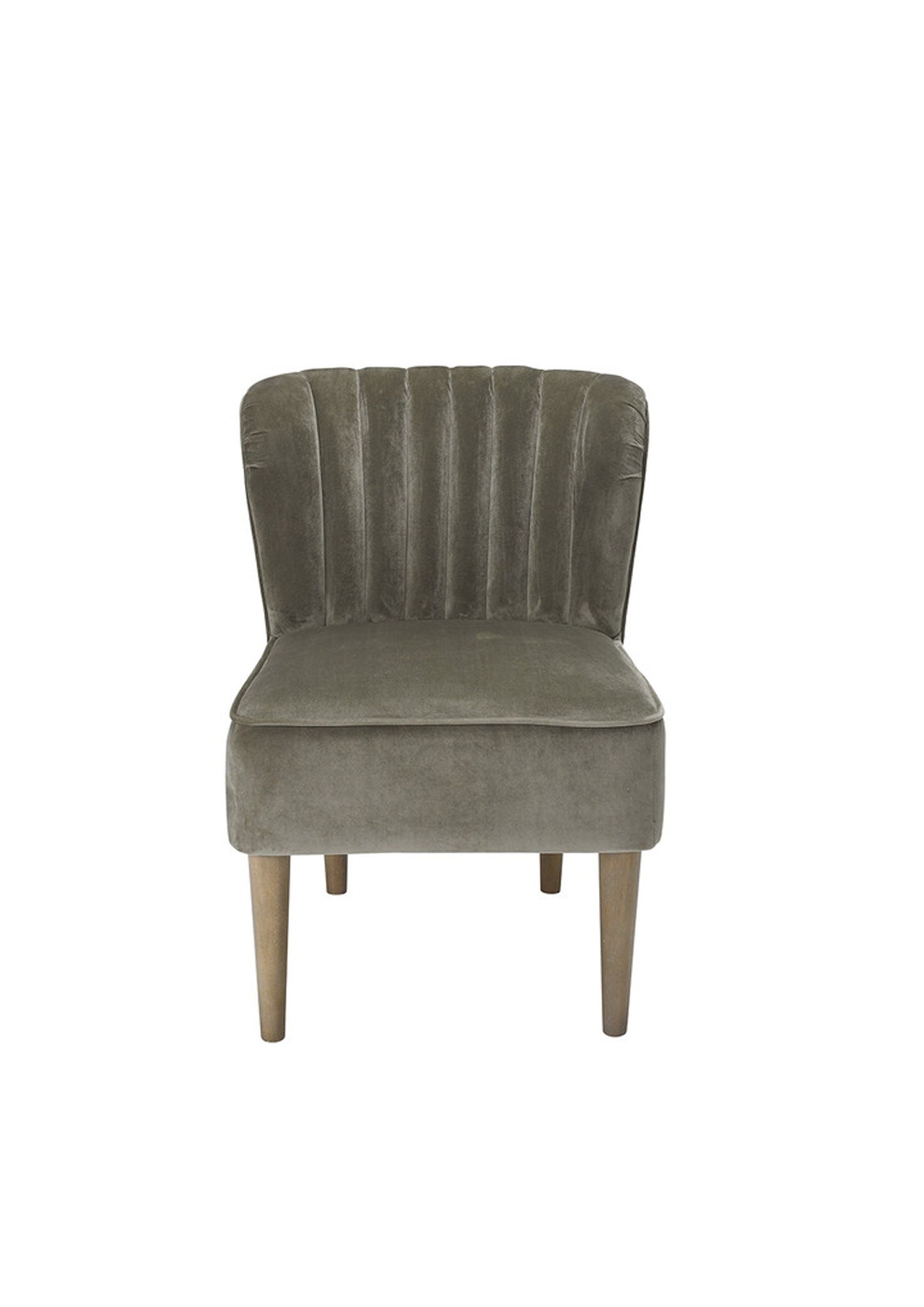 Vintage Velvet Bedroom Lounge Occasional Chair  Available in Grey/ Pink /Blue