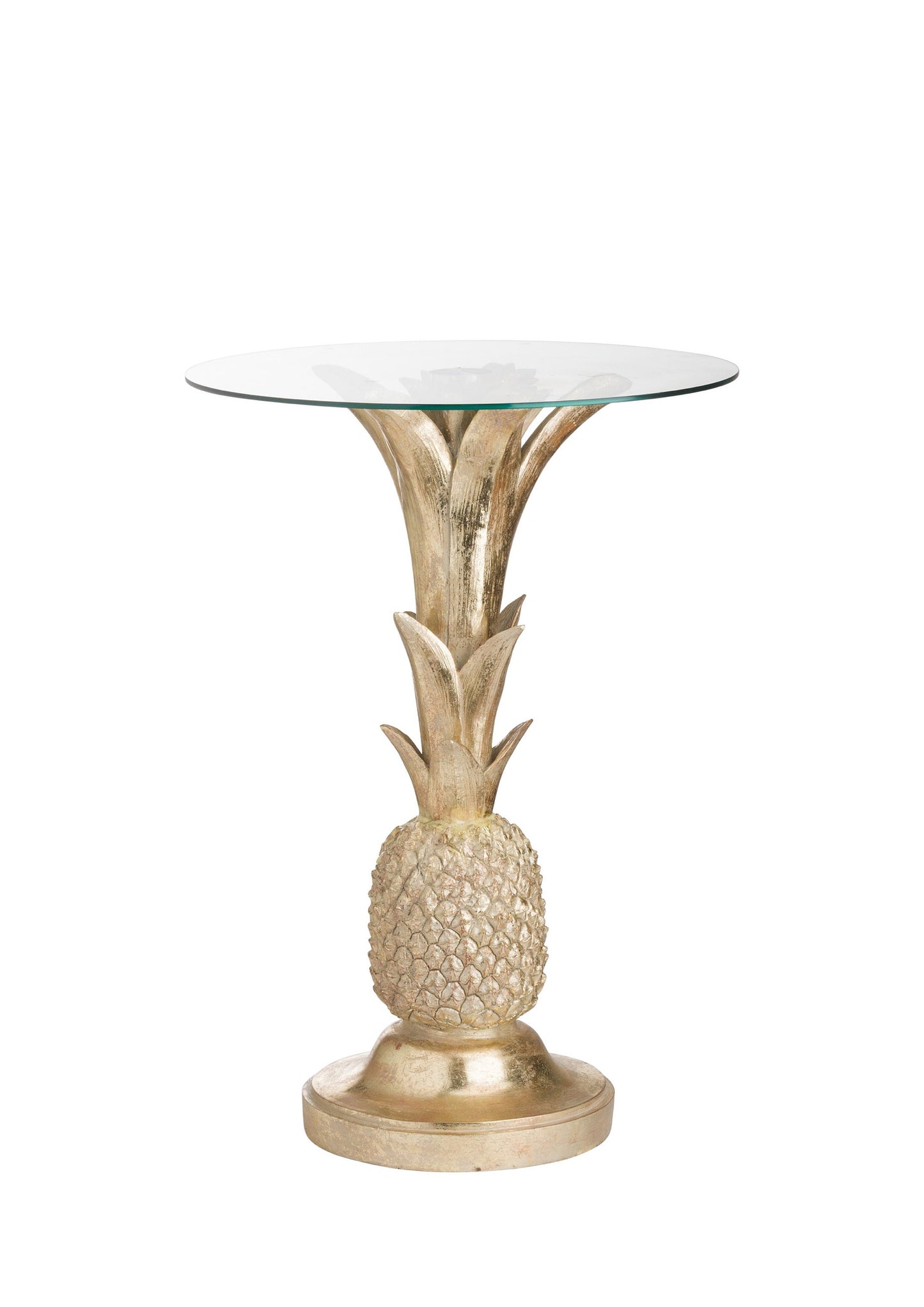 Gold Pineapple Side Table Pre Order for late February
