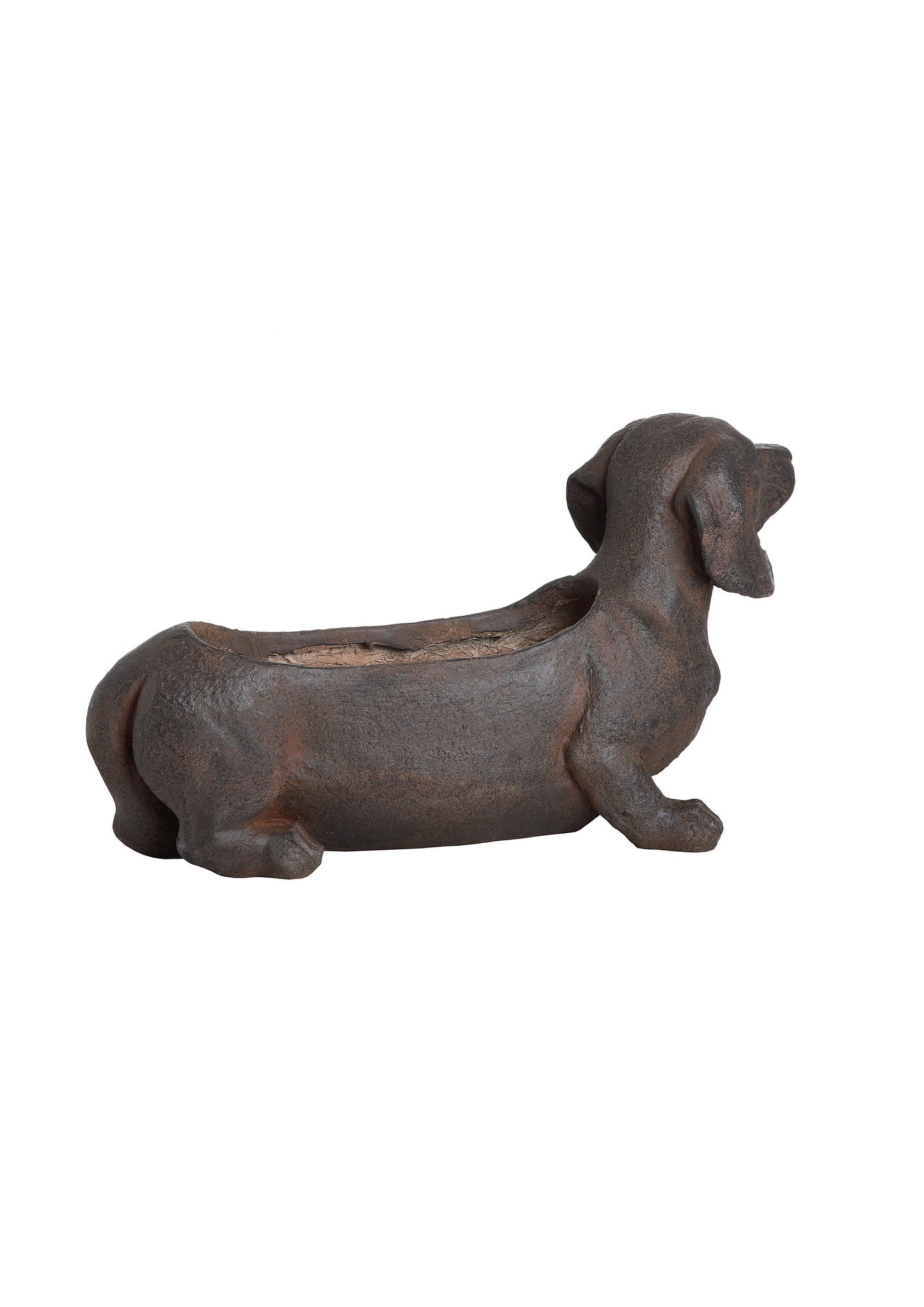 Dachshund Sausage Dog Quirky Rustic Planter