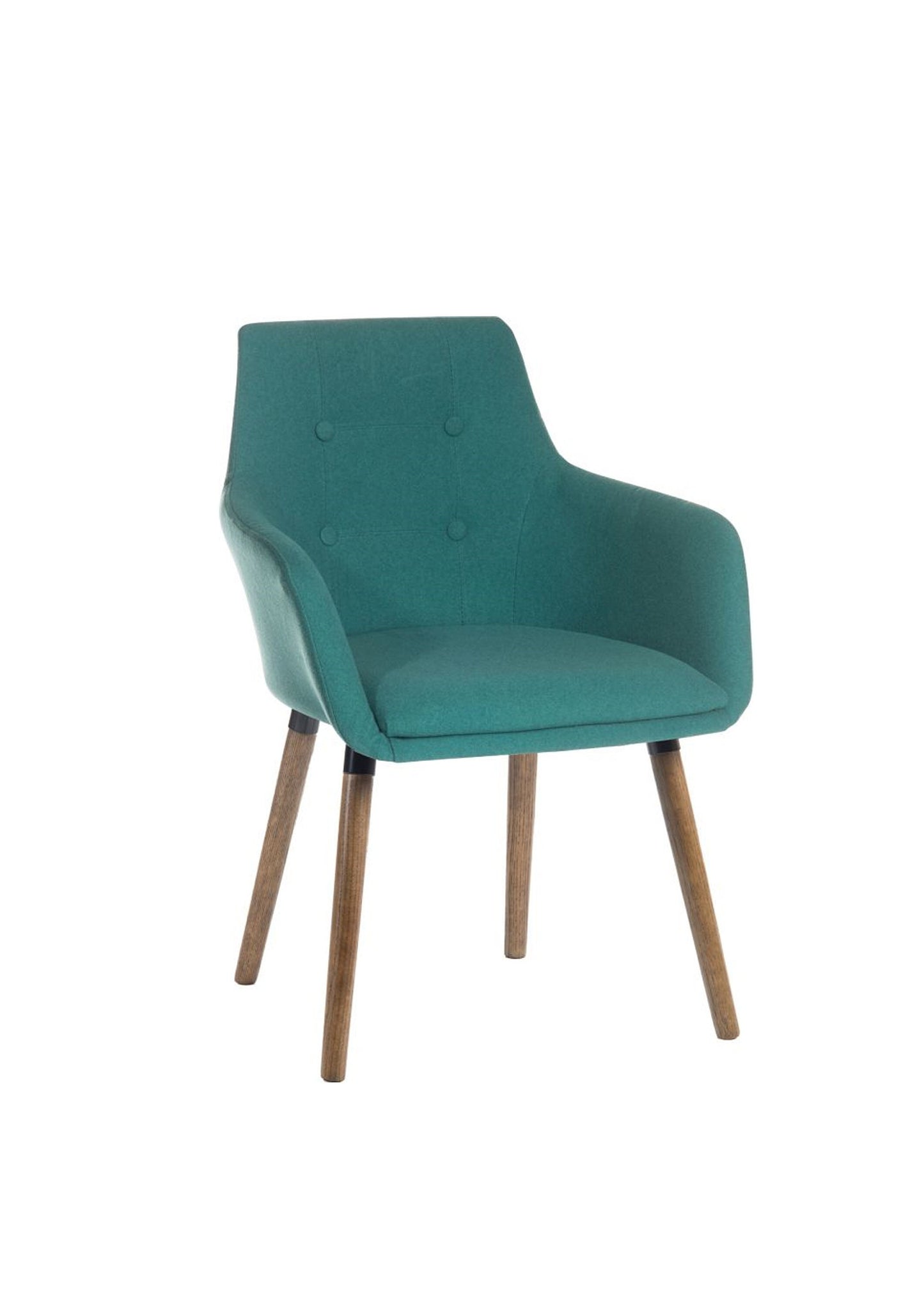 Pair of Trendy Scandi Buttoned Reception Office chair - Many Colours