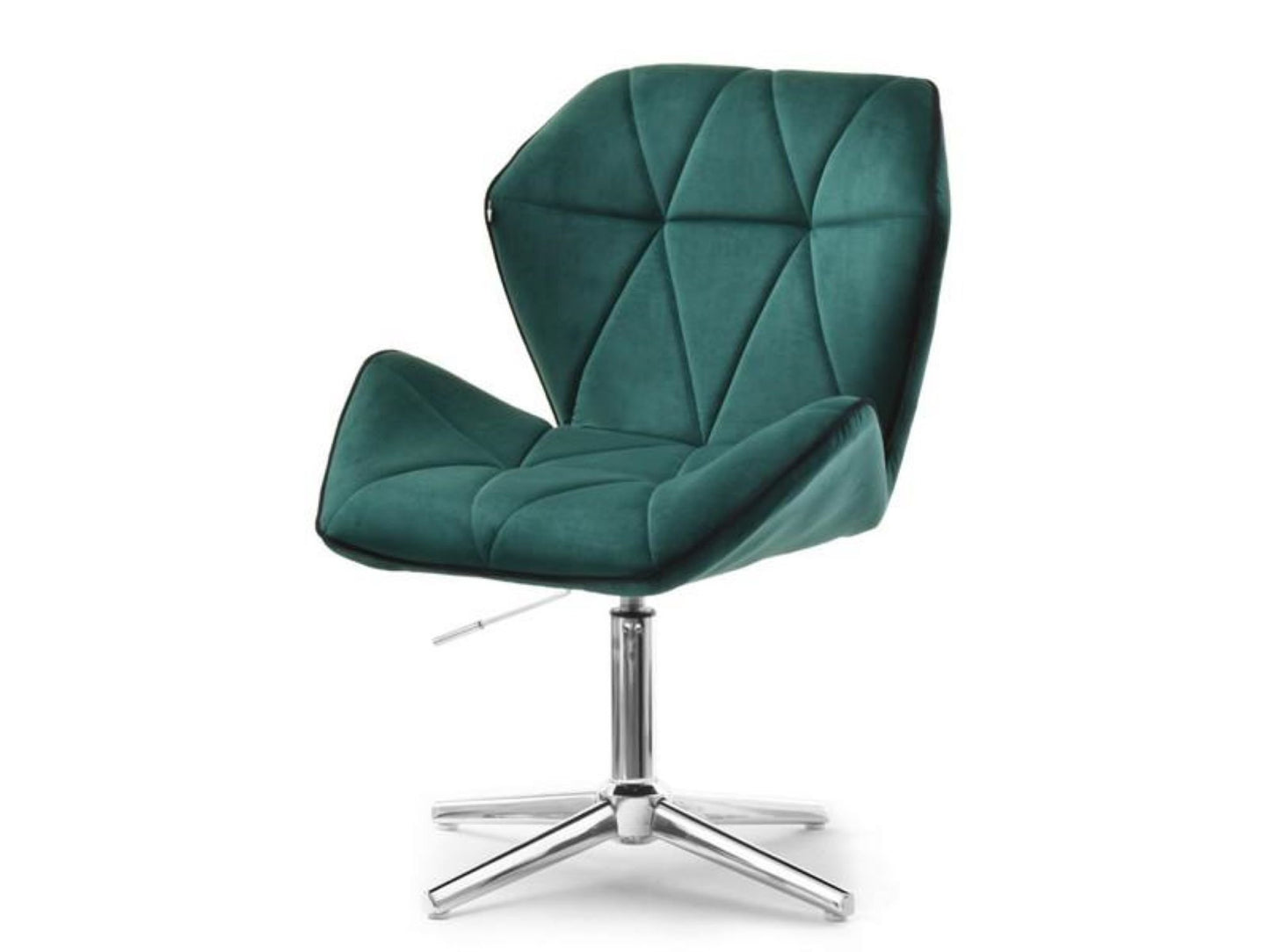 Stylish velour adjustable office desk chair - Many colours