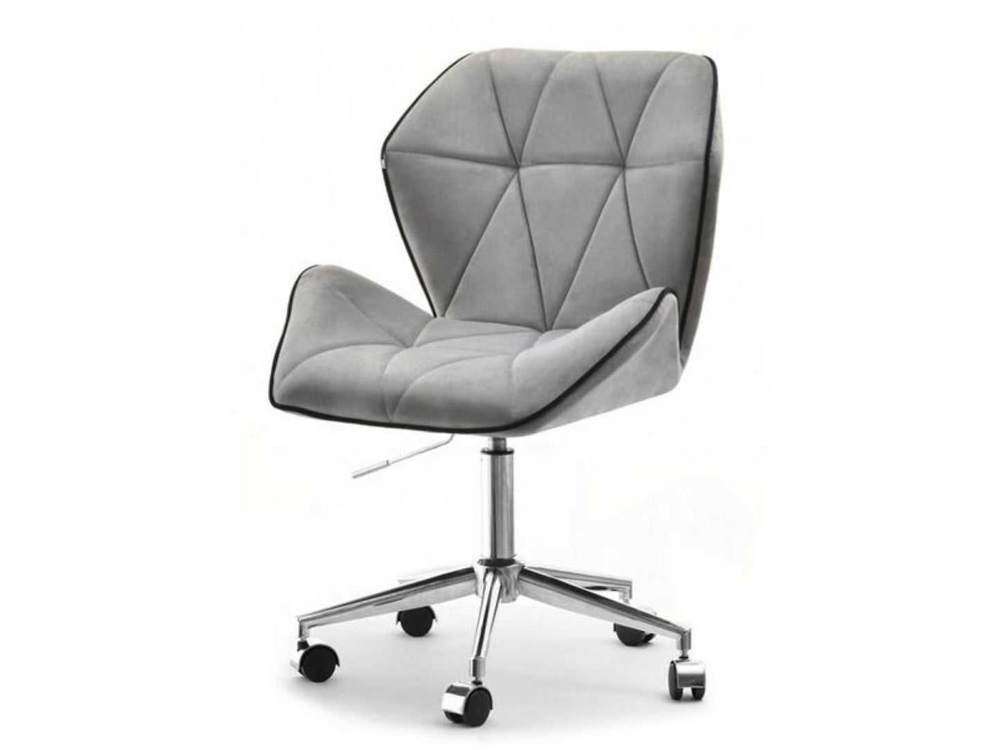 Stylish velour adjustable swivel office desk chair - Many colours