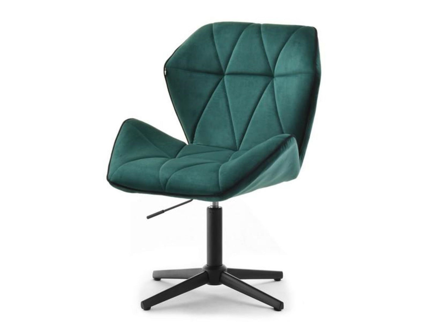 Stylish velour adjustable office desk chair - Many colours