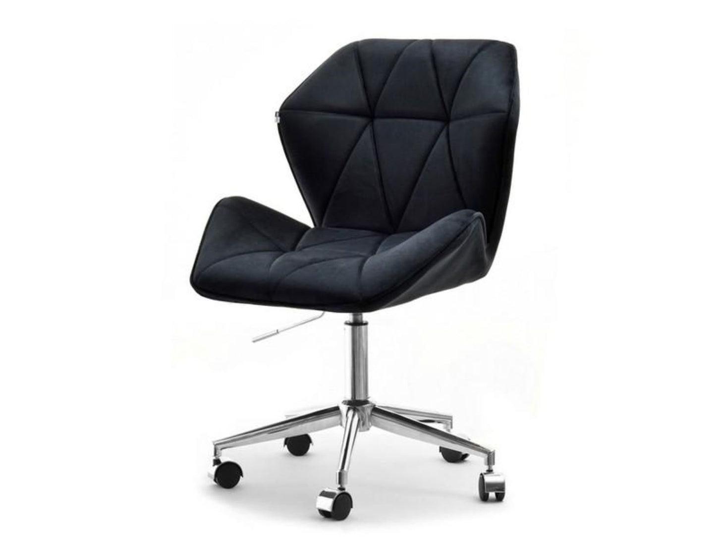 Stylish velour adjustable swivel office desk chair - Many colours