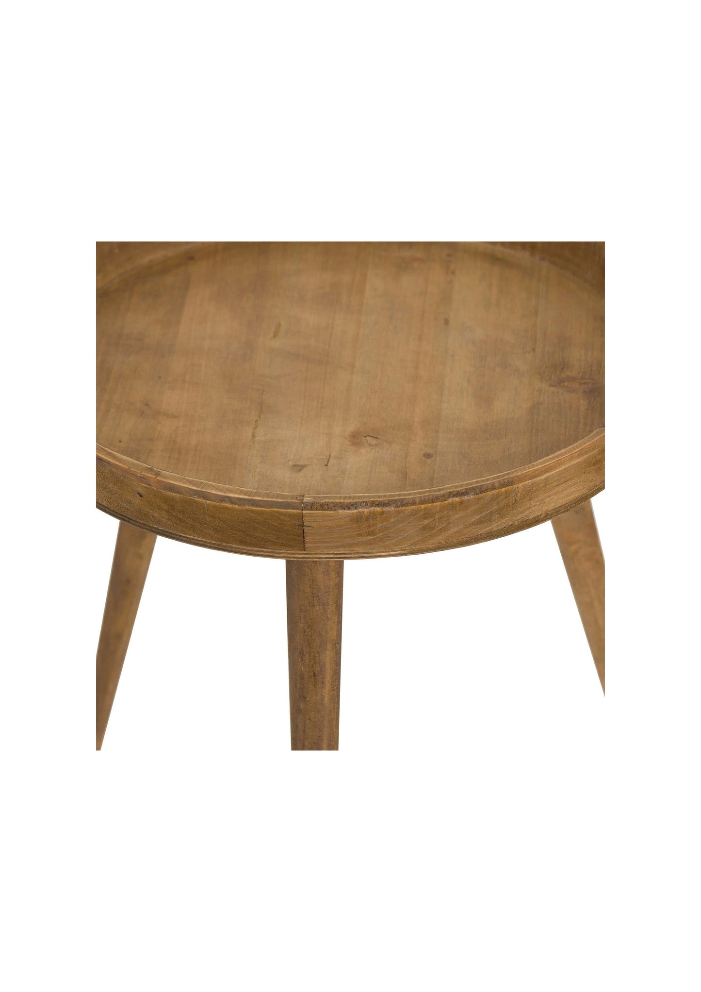 Set Of 3 Round Wooden Table