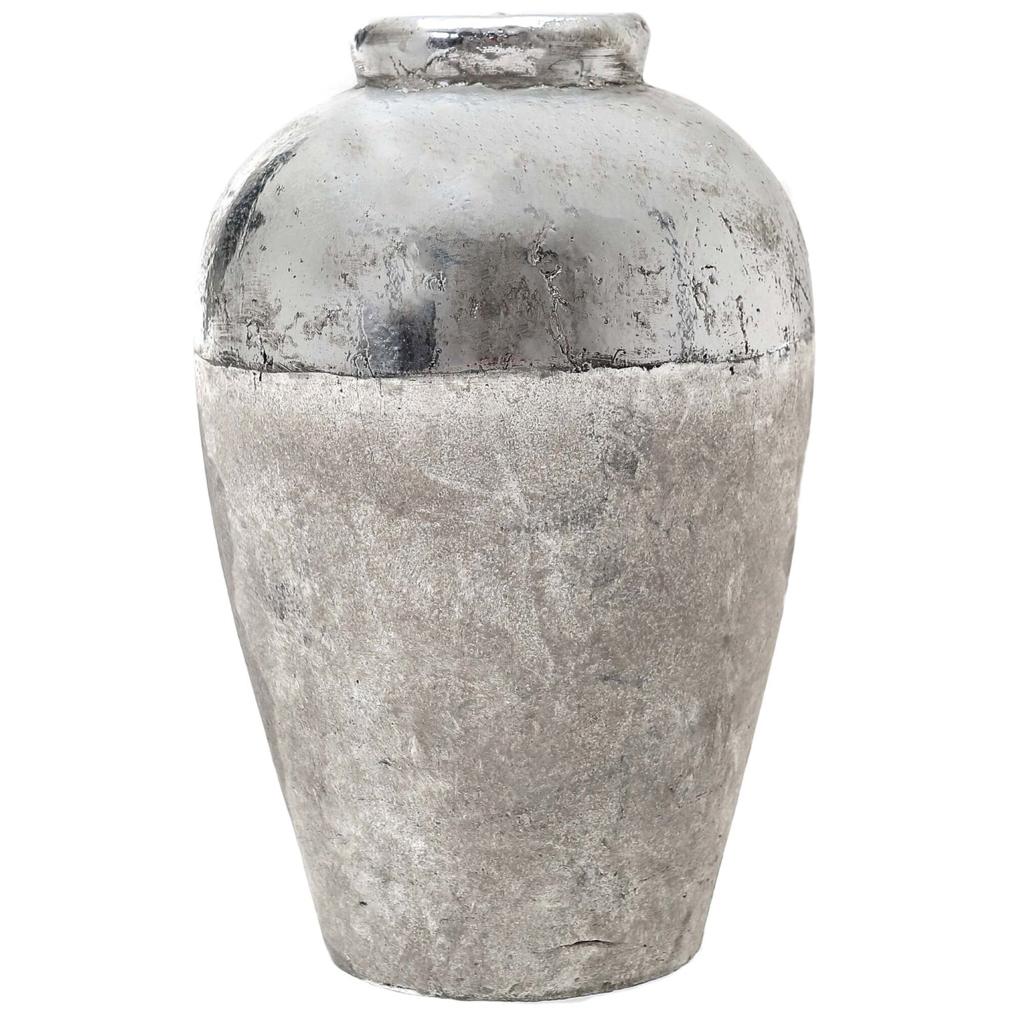 Metallic Dipped Tall Juniper Vase
