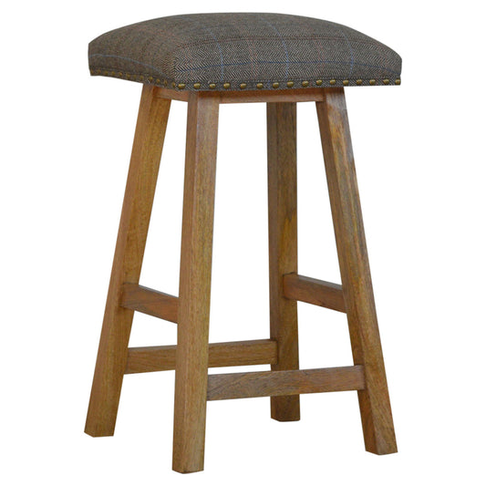 Multi Tweed Bar Stool